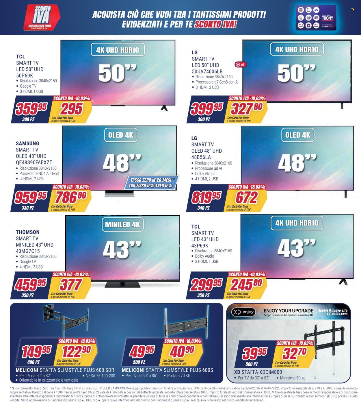 Volantino Trony - 2/4/2026 - 16/4/2026. Pagina 30