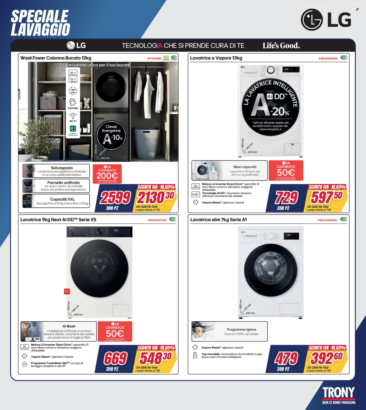 Volantino Trony - 2/4/2026 - 16/4/2026. Pagina 48