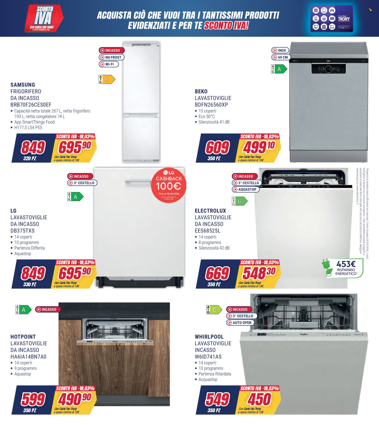 Volantino Trony - 2/4/2026 - 16/4/2026. Pagina 50