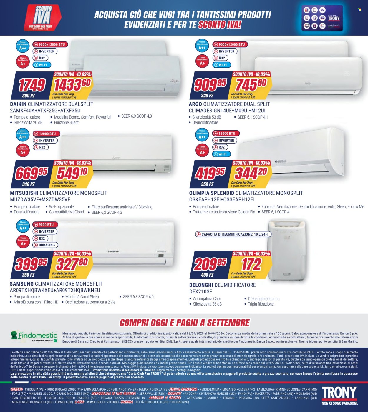 Volantino Trony - 2/4/2026 - 16/4/2026. Pagina 52