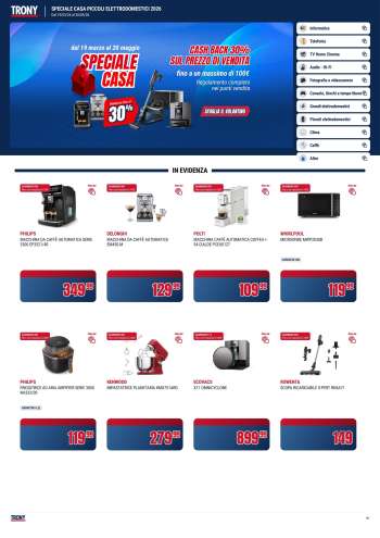 Volantino Trony - 19/3/2026 - 20/5/2026.