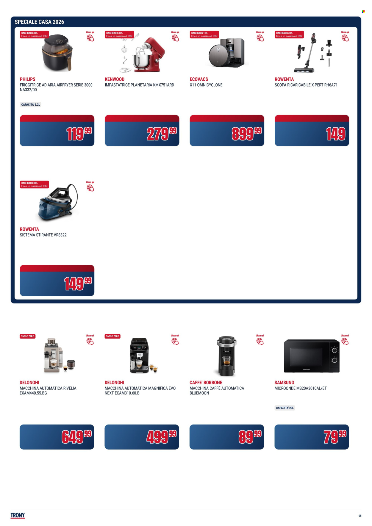 Volantino Trony - 19/3/2026 - 20/5/2026. Pagina 5