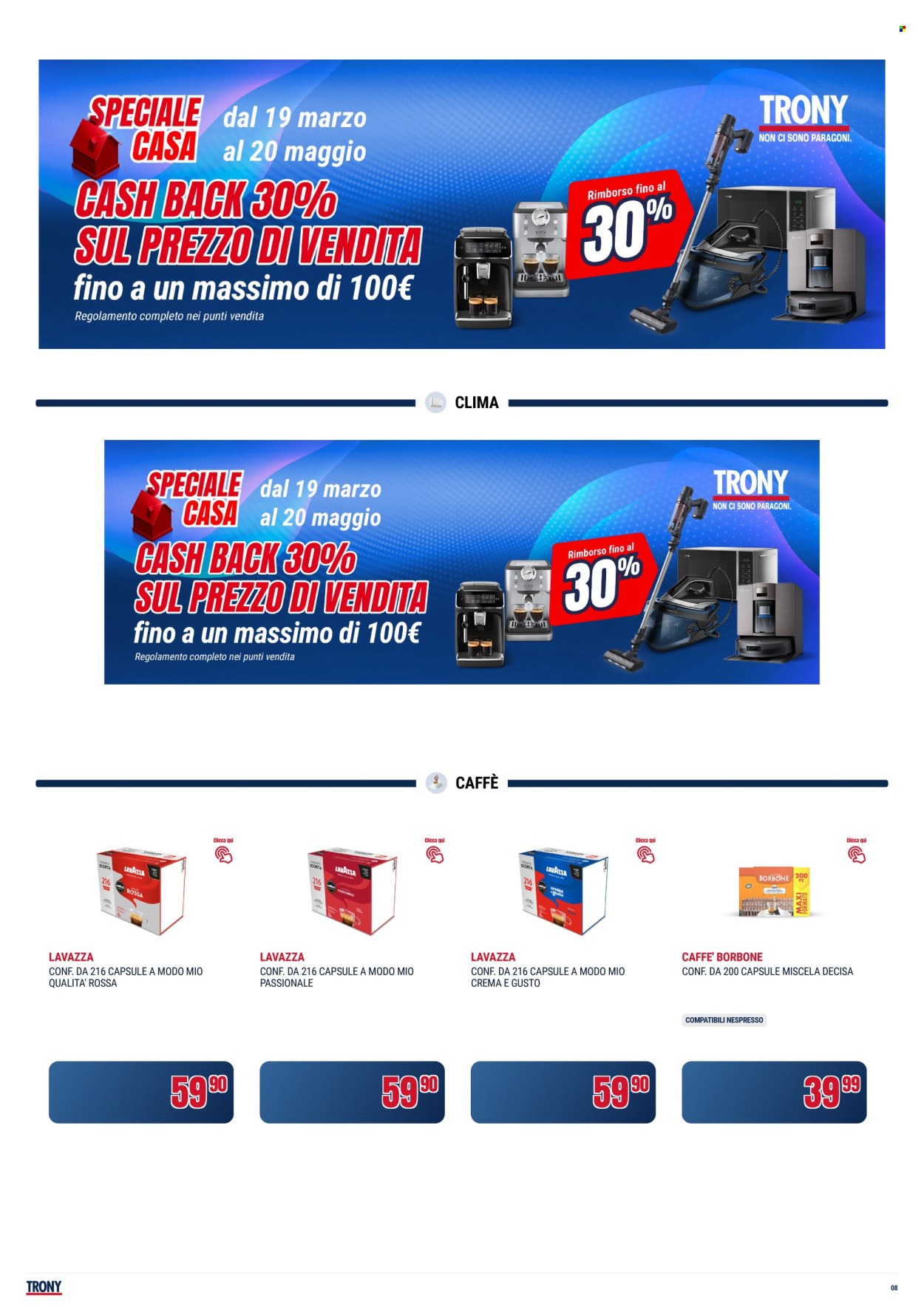 Volantino Trony - 19/3/2026 - 20/5/2026. Pagina 8