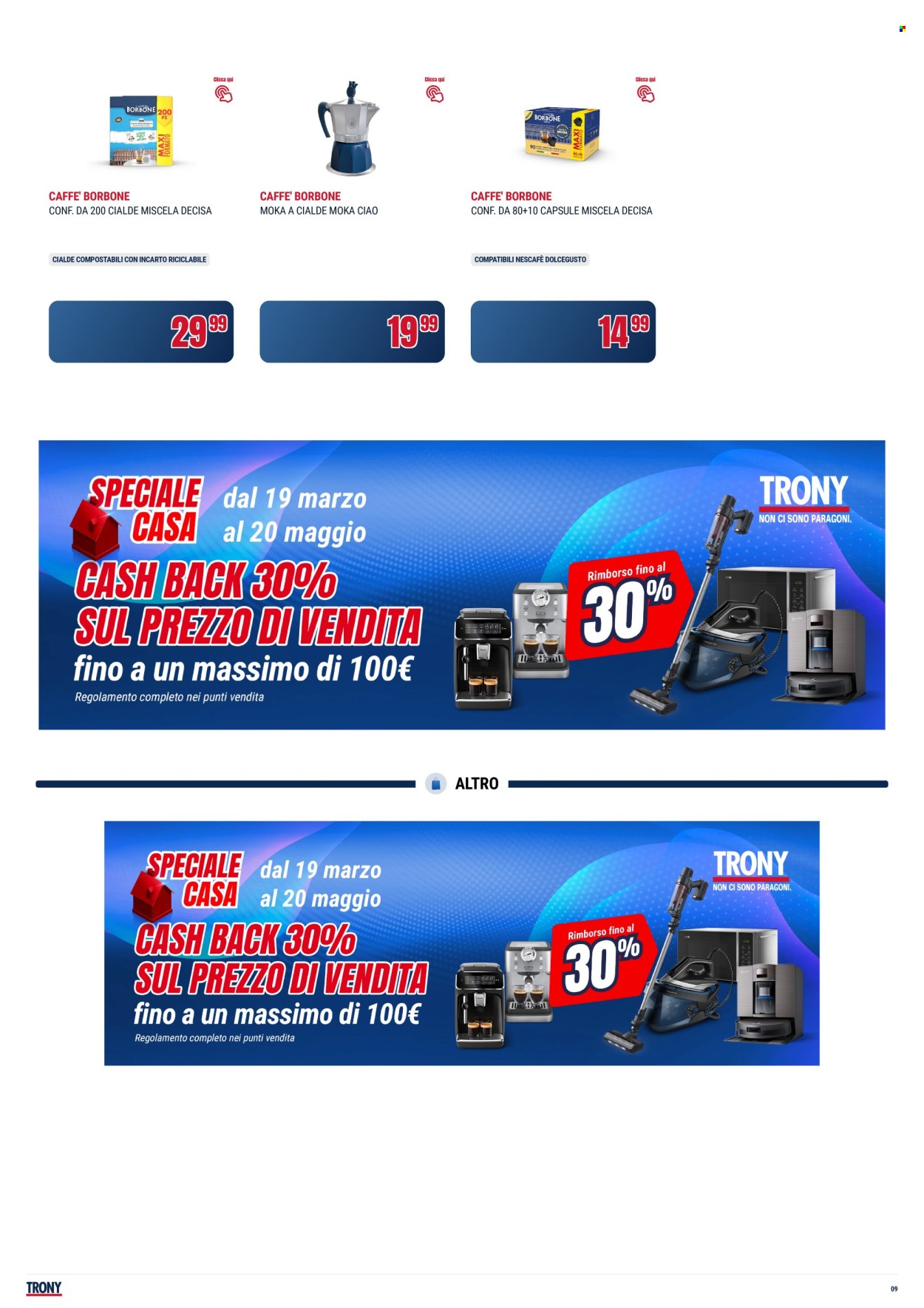 Volantino Trony - 19/3/2026 - 20/5/2026. Pagina 9