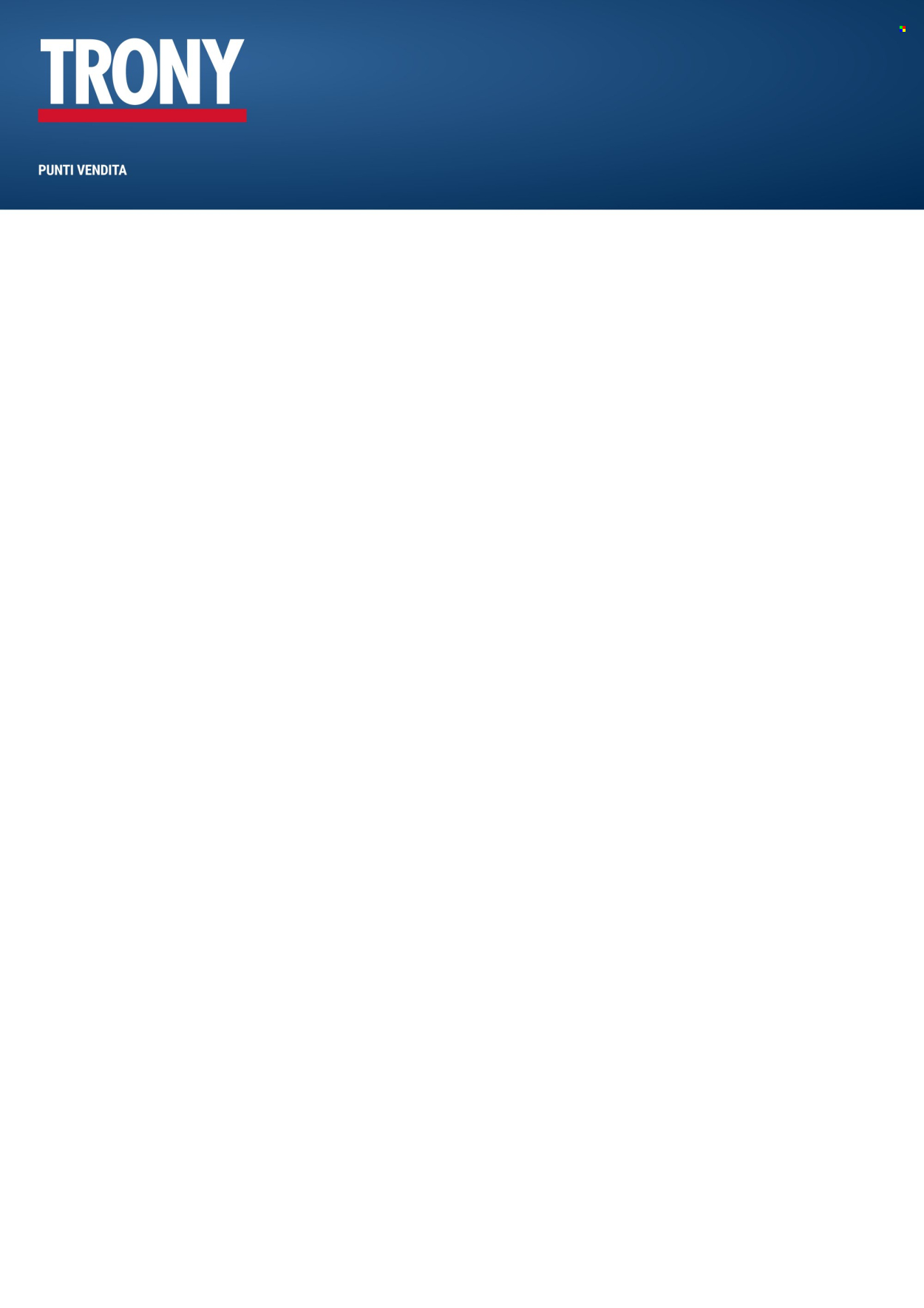 Volantino Trony - 19/3/2026 - 20/5/2026. Pagina 10