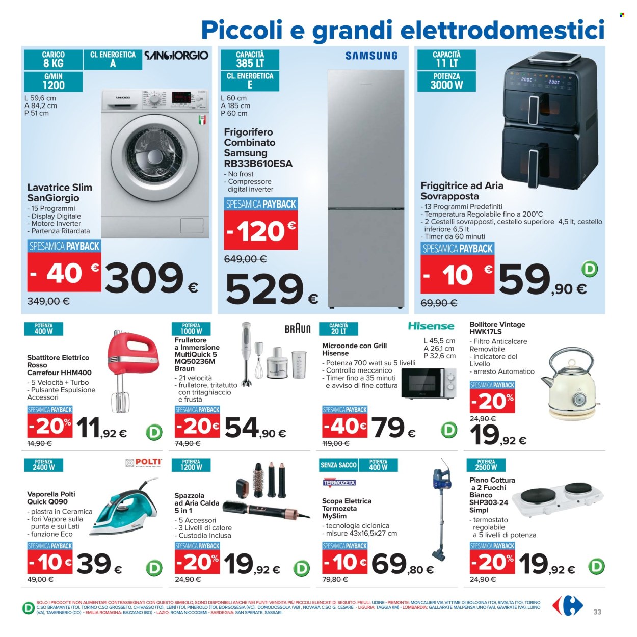 Volantino Carrefour - 7/4/2026 - 20/4/2026. Pagina 33