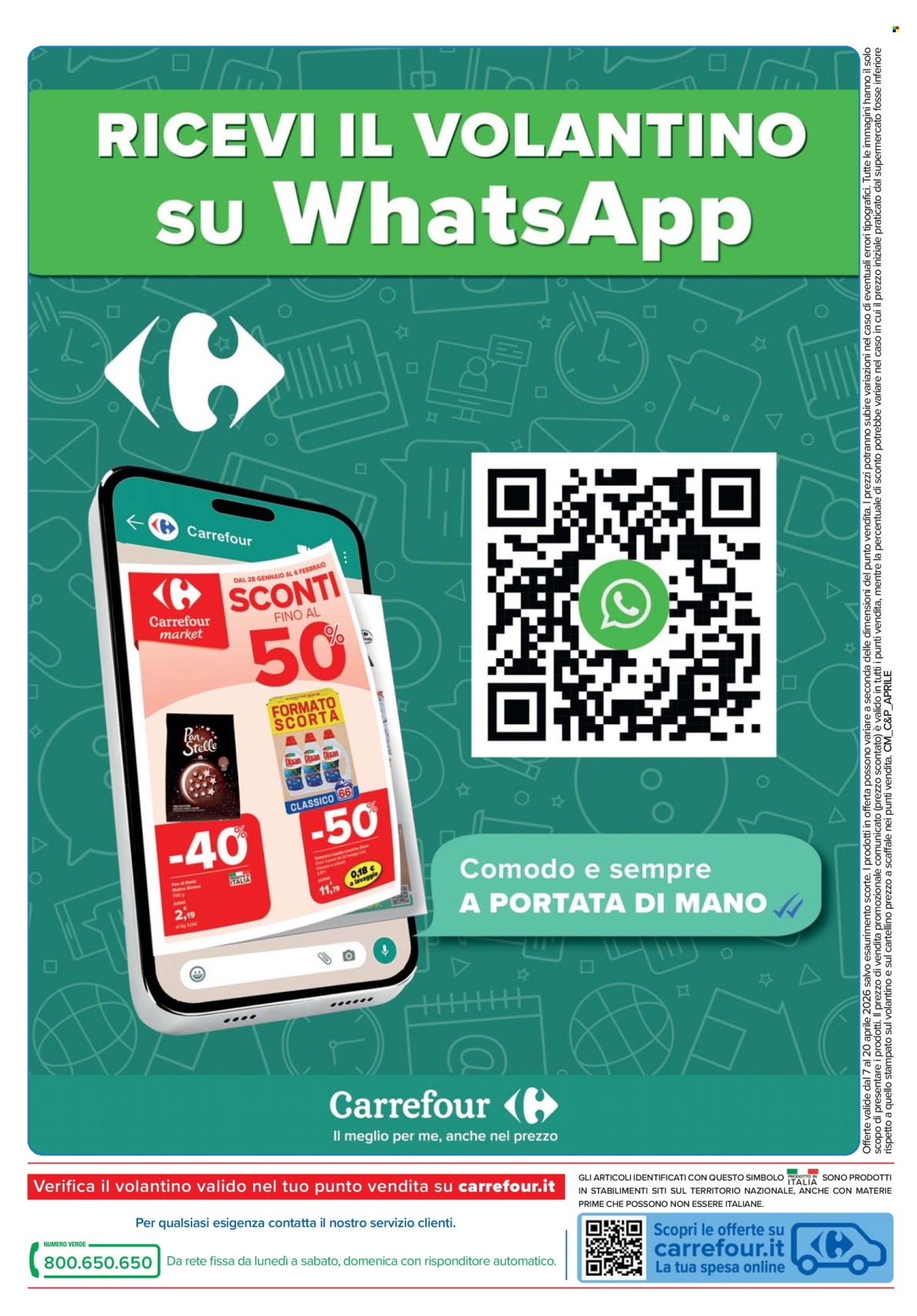 Volantino Carrefour - 7/4/2026 - 20/4/2026. Pagina 16