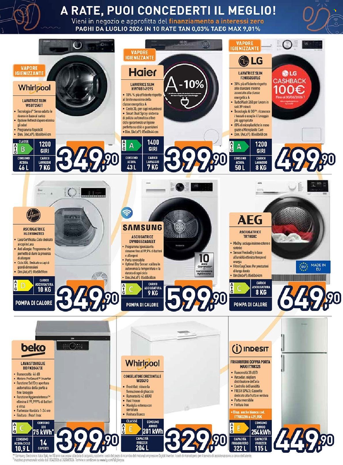 Volantino Unieuro - 3/4/2026 - 16/4/2026. Pagina 4