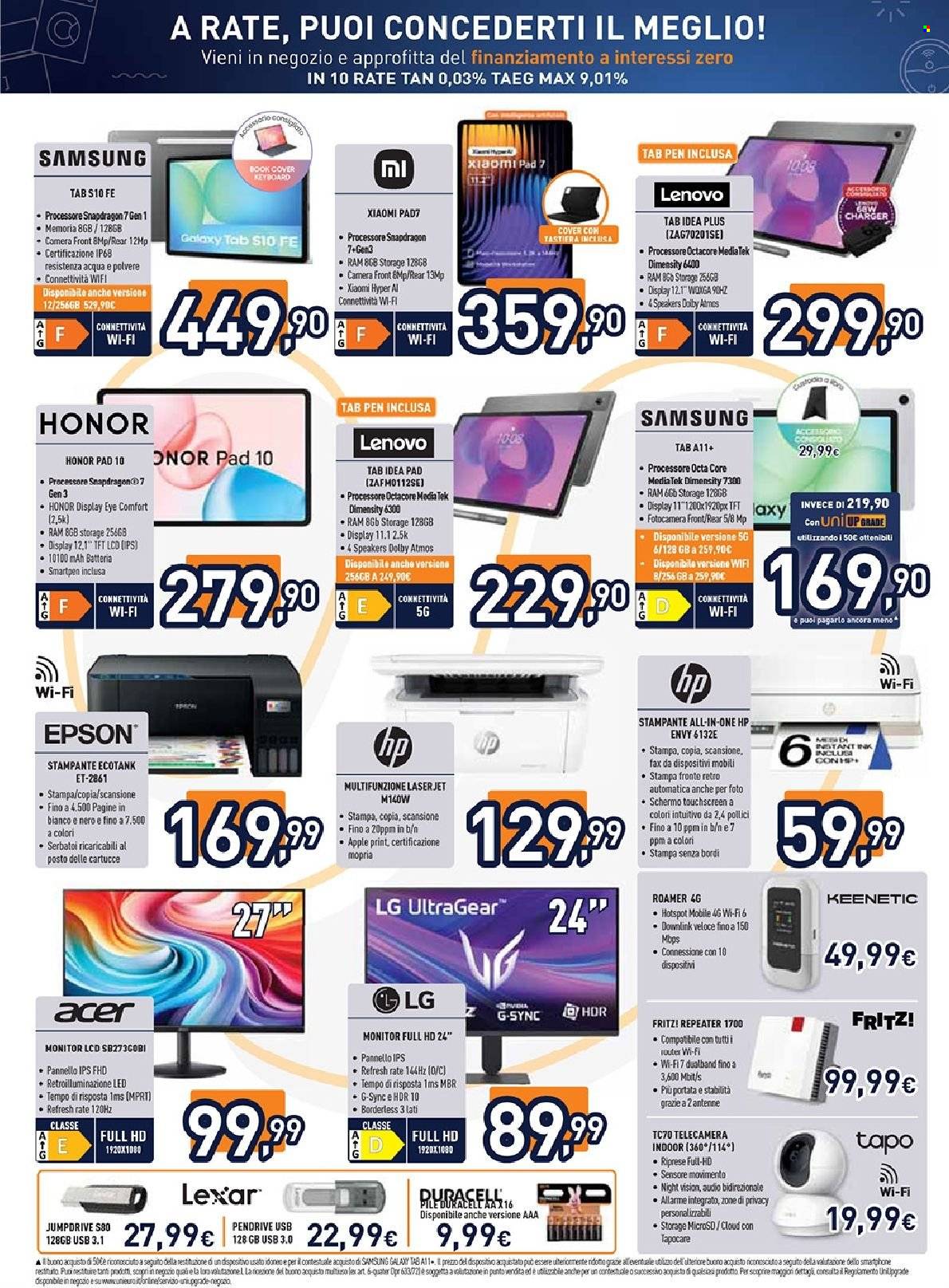 Volantino Unieuro - 3/4/2026 - 16/4/2026. Pagina 35