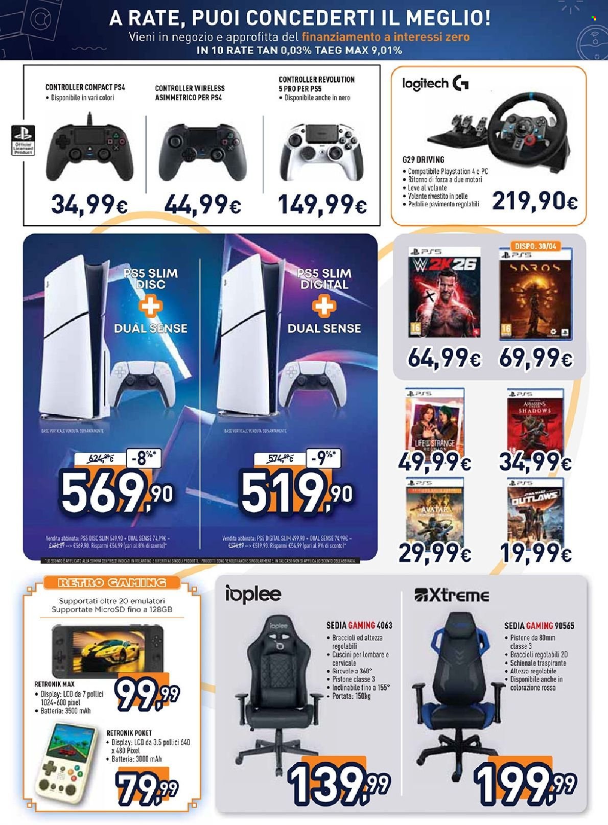 Volantino Unieuro - 3/4/2026 - 16/4/2026. Pagina 38