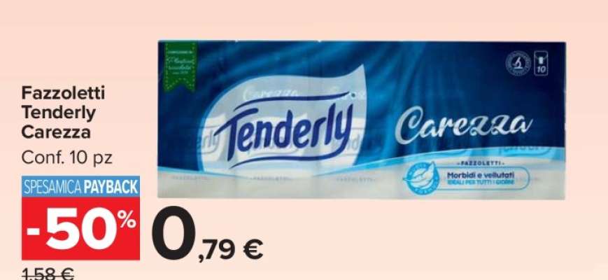 Fazzoletti Tenderly Carezza