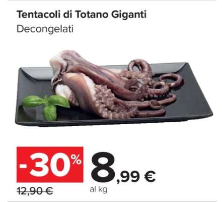 Tentacoli di Totano Giganti