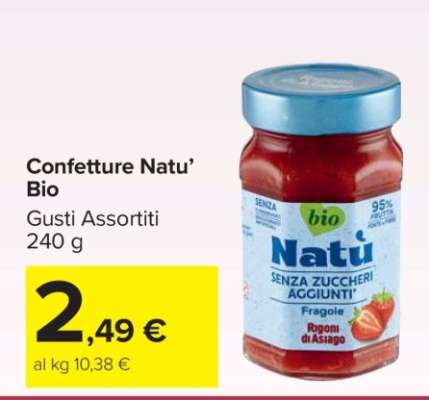Confetture Natu’ Bio