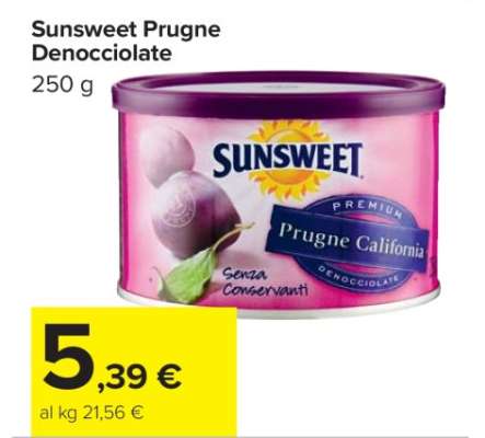 Sunsweet Prugne Denocciolate