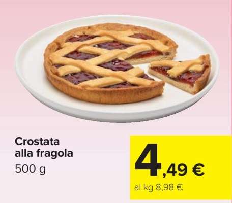 CROSTATA alla fragola