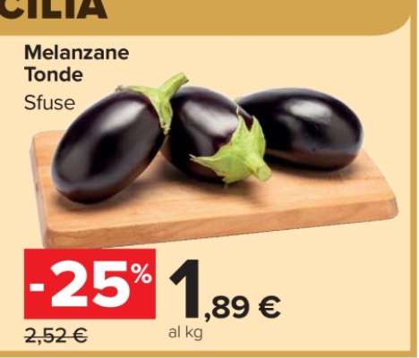 Melanzane Tonde Sfuse