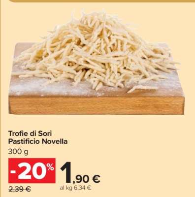 Trofie di Sori Pastificio Novella
