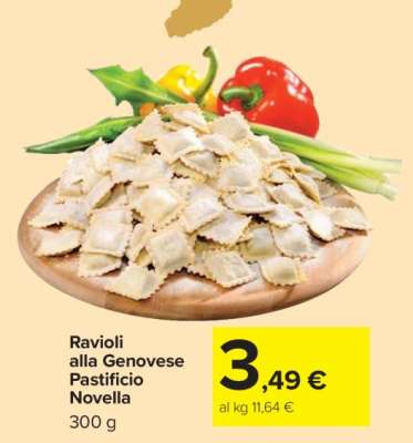 Ravioli alla genovese Pastificio Novella