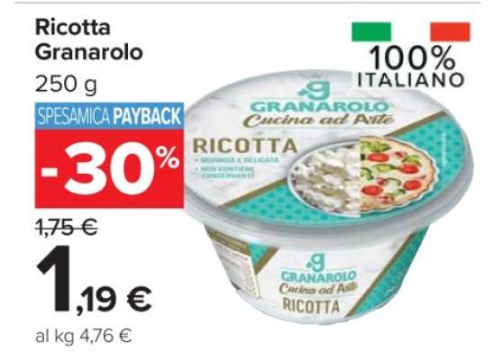 RICOTTA GRANAROLO