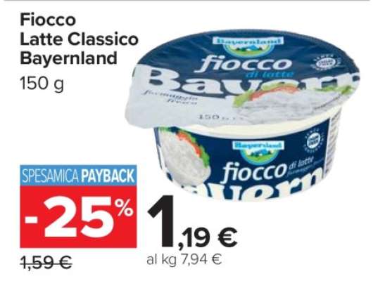 Fiocco Latte Classico Bayernland