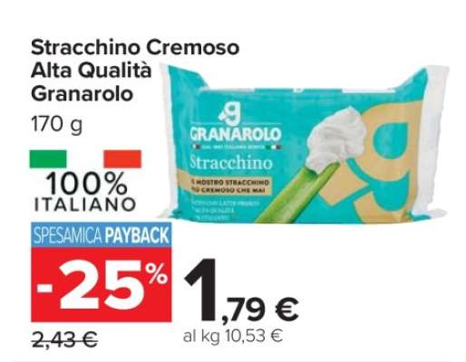Stracchino Cremoso Alta Qualità Granarolo