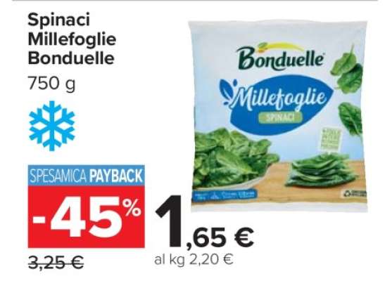 Spinaci Millefoglie Bonduelle