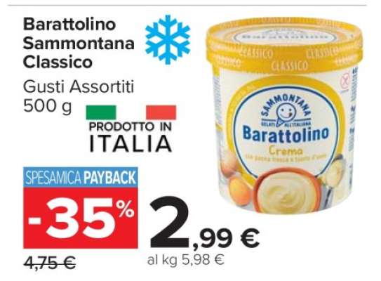 Barattolino Sammontana Classico