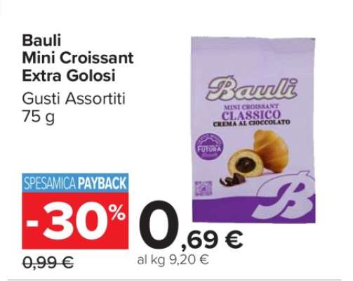 Bauli Mini Croissant Extra Golosi