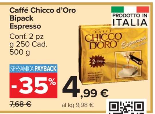 Caffé Chicco d’Oro Bipack Espresso