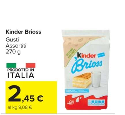 Kinder Brioss