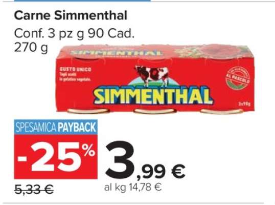 CARNE SIMMENTHAL