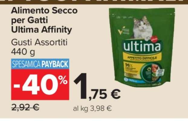 Alimento Secco per Gatti Ultima Affinity