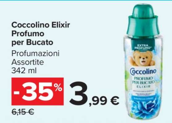 Coccolino Elixir Profumo per Bucato
