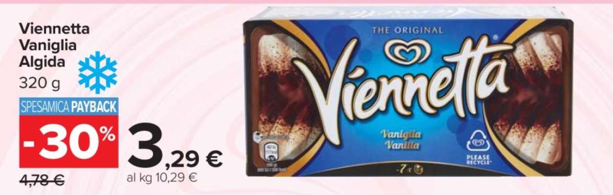 VIENNETTA VANIGLIA ALGIDA