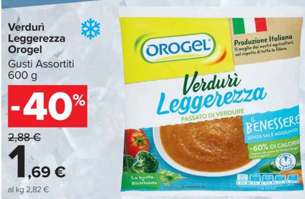 Verdurì Leggerezza Orogel