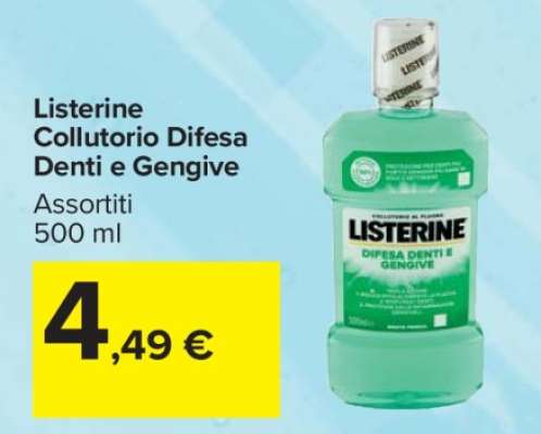 LISTERINE COLLUTORIO DIFESA DENTI E GENGIVE