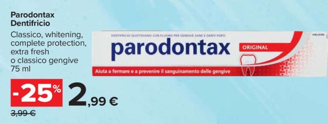 Parodontax - Dentifricio