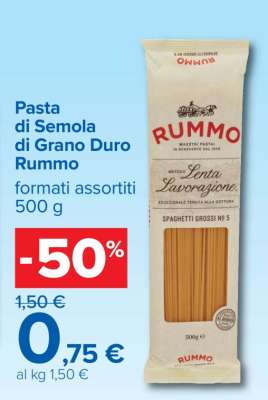 Pasta di Semola di Grano Duro Rummo