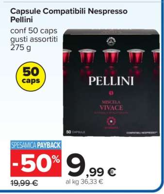 Capsule Compatibili Nespresso Pellini
