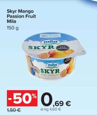 Skyr Mango Passion Fruit Mila