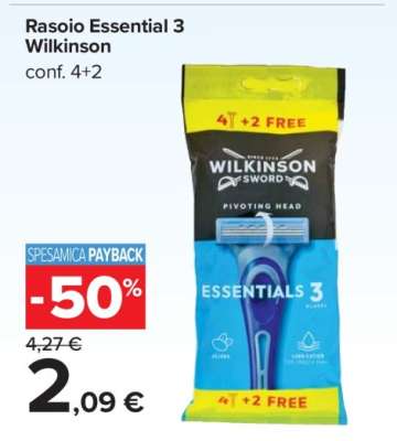 Rasoio Essential 3 Wilkinson