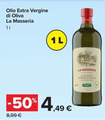 Olio Extra Vergine di Oliva La Masseria