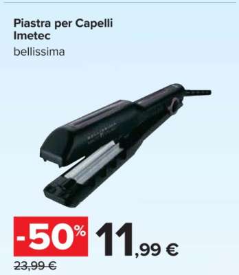 Piastra per Capelli Imetec