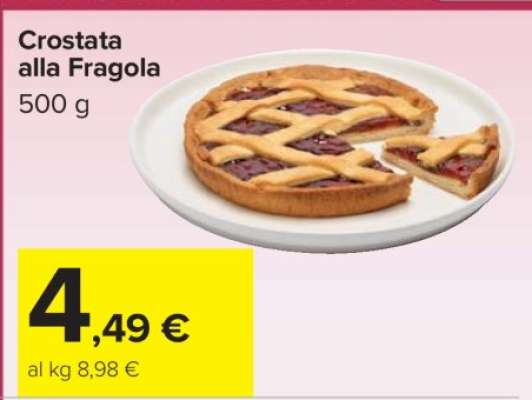 CROSTATA alla fragola