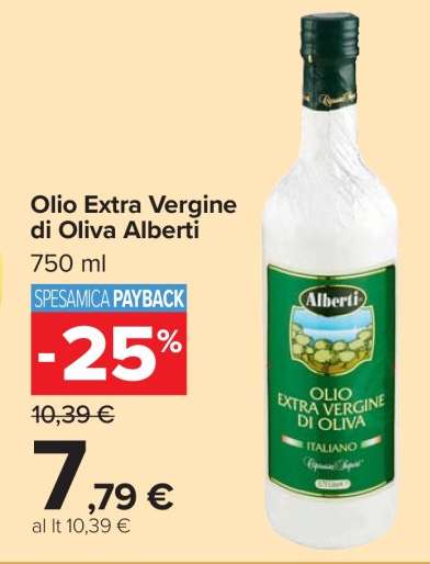 Olio Extra Vergine di Oliva Alberti