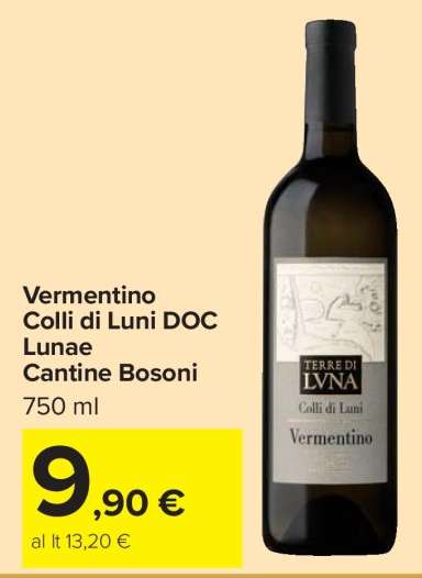 Vermentino Colli di Luni DOC Lunae Cantine Bosoni