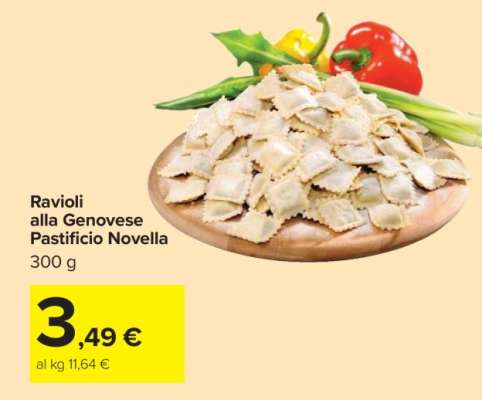 Ravioli alla genovese Pastificio Novella