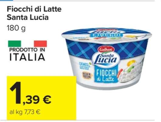 Fiocchi di Latte Santa Lucia