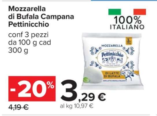 Mozzarella di Bufala Campana Pettinicchio