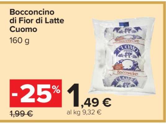Bocconcino di Fior di Latte Cuomo